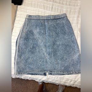 Vintage Authentic Whipp Jean Skirt